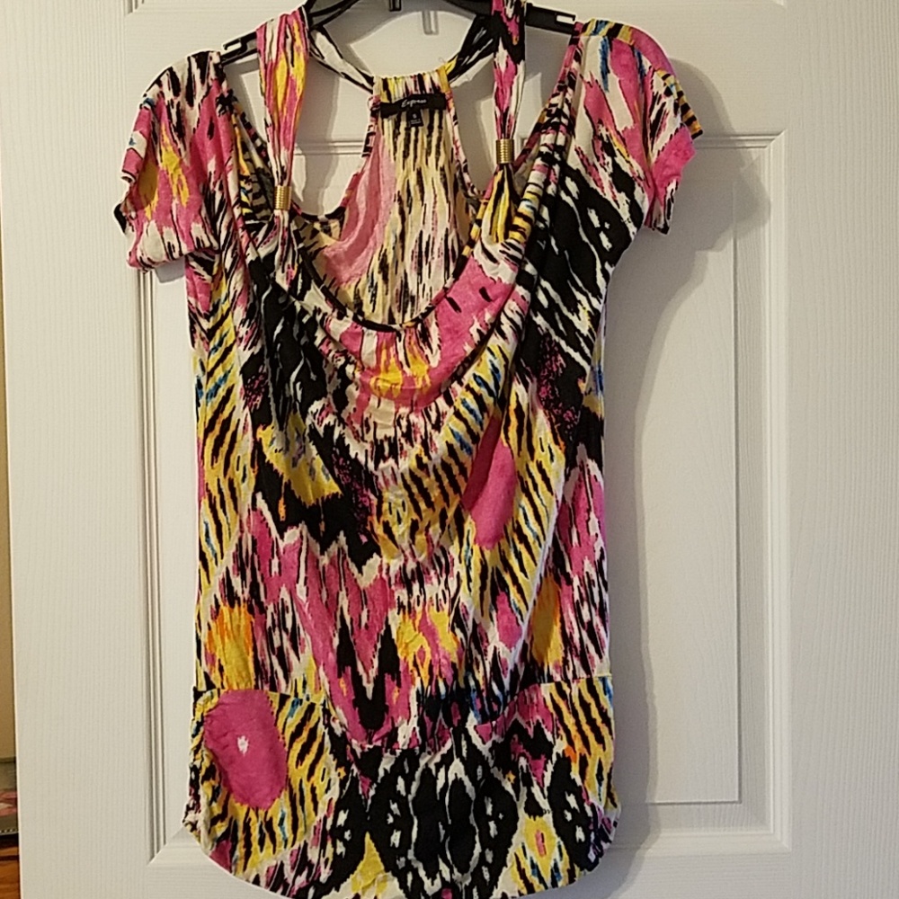 Express top multi color size small